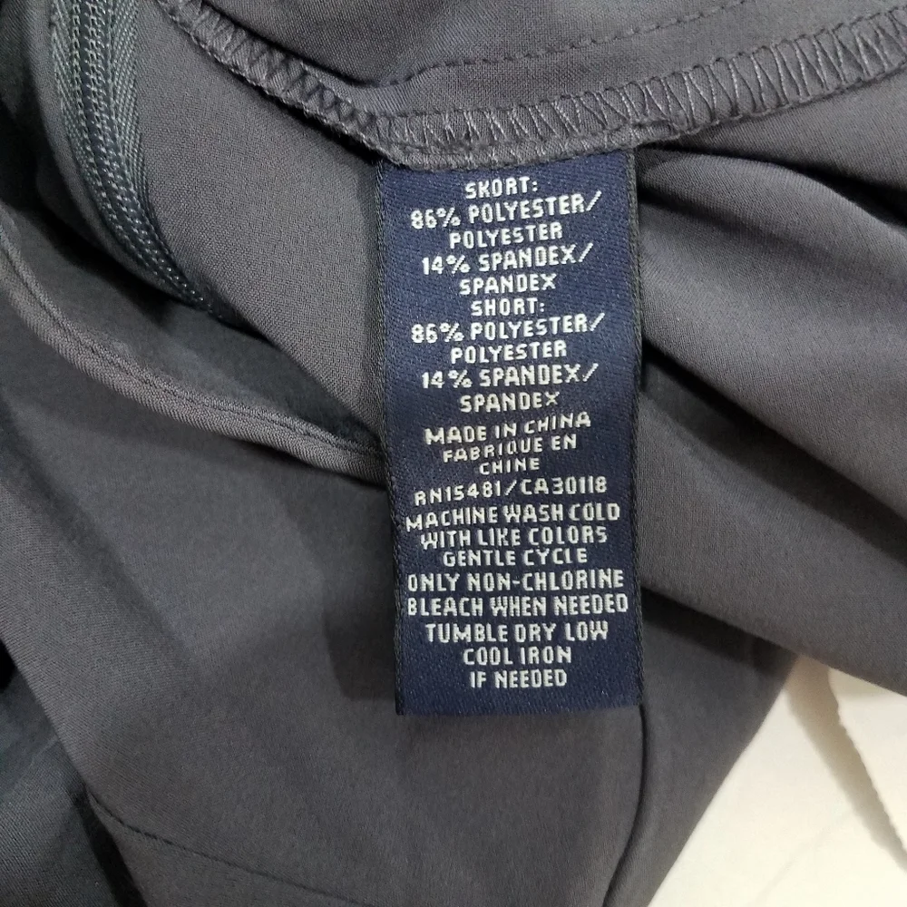 Oxford Golf Irongate Gray Skort 10 NWT - Picture 4 of 9